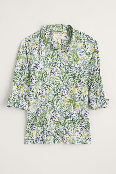 Seasalt Larissa Shirt in Pressed Fern Chalk-Womens-Ohh! By Gum - Shop Sustainable