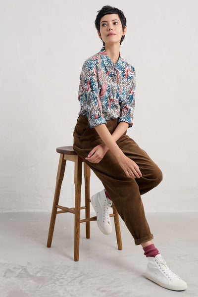 Seasalt Larissa Shirt in River Kelp Chalk-Womens-Ohh! By Gum - Shop Sustainable