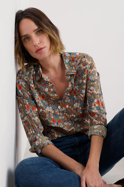 Seasalt  Larissa Shirt in Still Life Basket