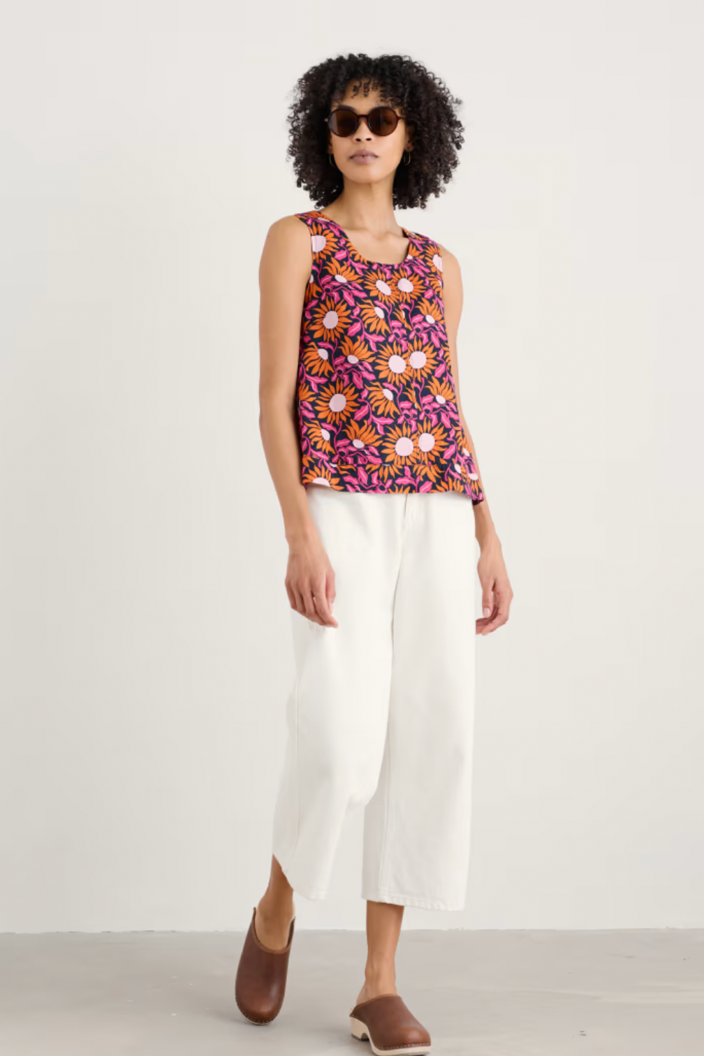 Seasalt Lighthouse Station Vest in Bold Sunflower Maritime