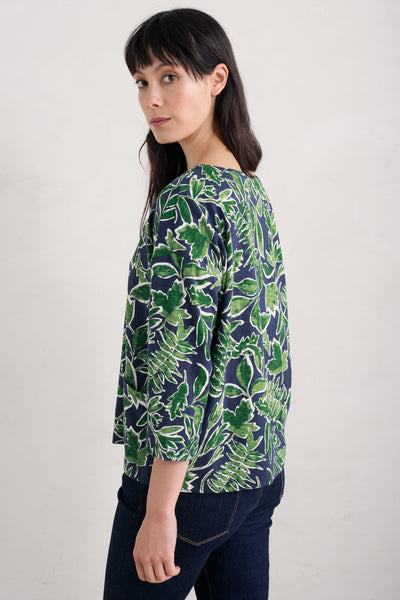 Seasalt Living Canvas Top in Inked Foliage Maritime-Womens-Ohh! By Gum - Shop Sustainable