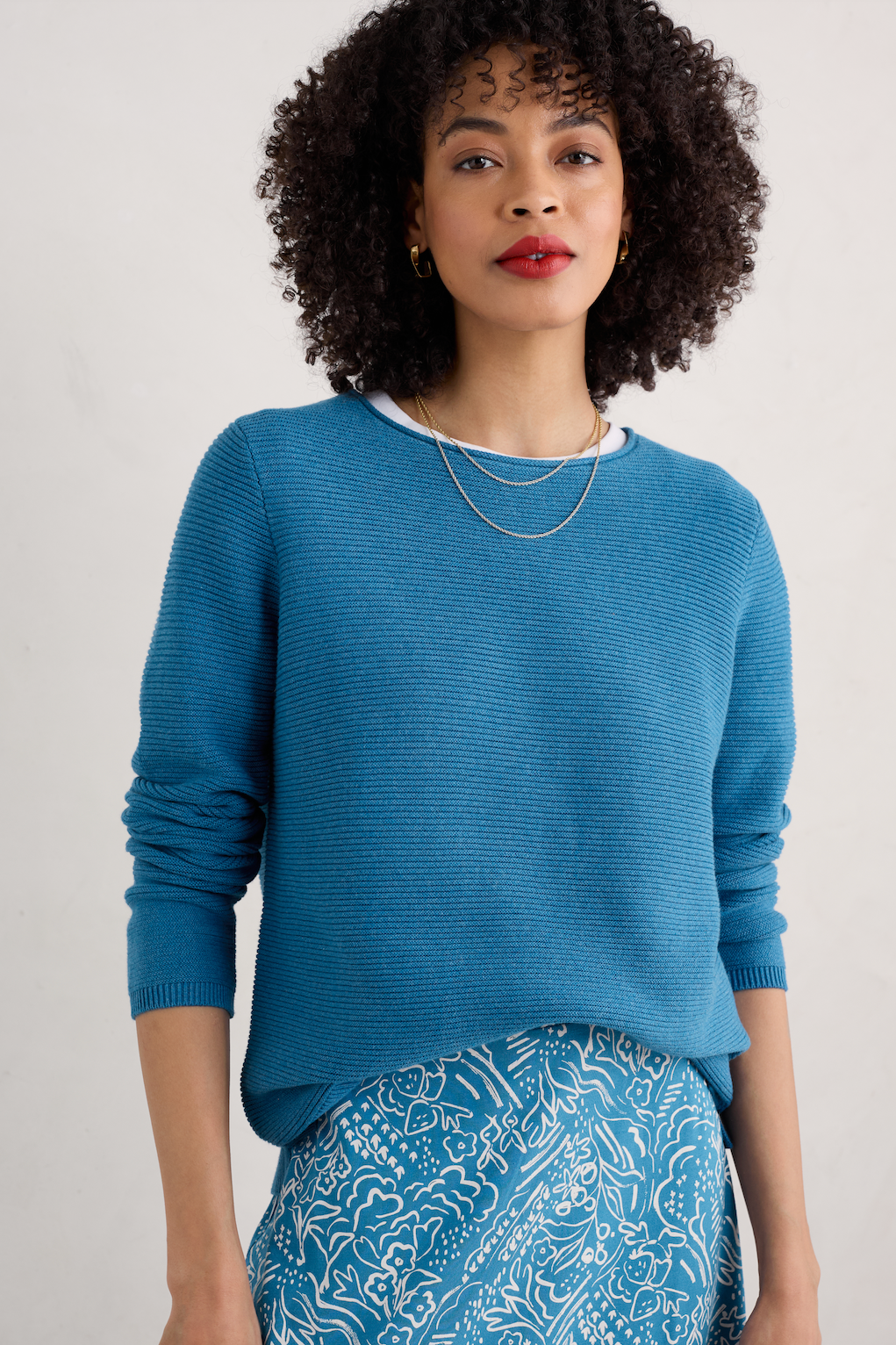 Seasalt Makers Jumper in Sailboats-Womens-Ohh! By Gum - Shop Sustainable