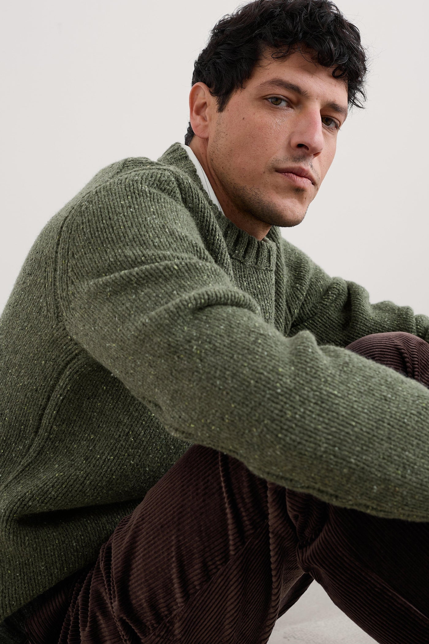Seasalt Men's Bizen Jumper Hosta