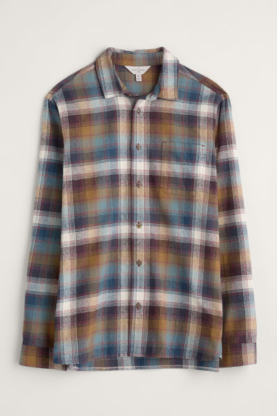 Seasalt Men's Fathomer Shirt in Root Cellar Waxed Canvas-Mens-Ohh! By Gum - Shop Sustainable