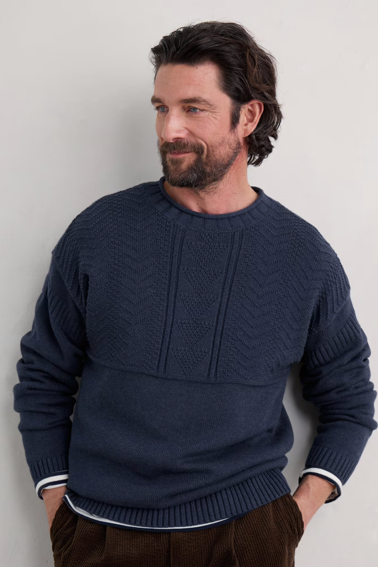 Seasalt Men's Forestay Jumper in Maritime-Mens-Ohh! By Gum - Shop Sustainable