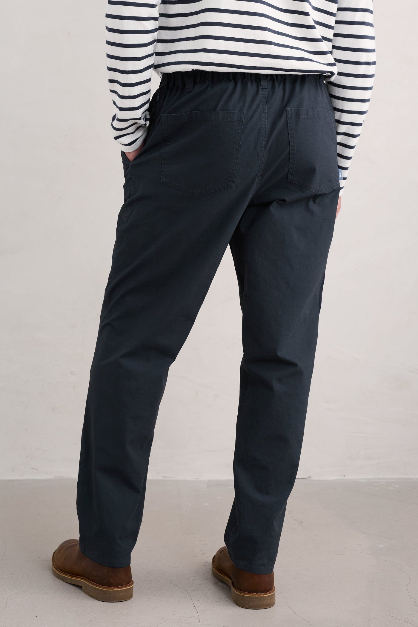 Seasalt Men's Groundsman Trouser V2 in Inkwell-Mens-Ohh! By Gum - Shop Sustainable