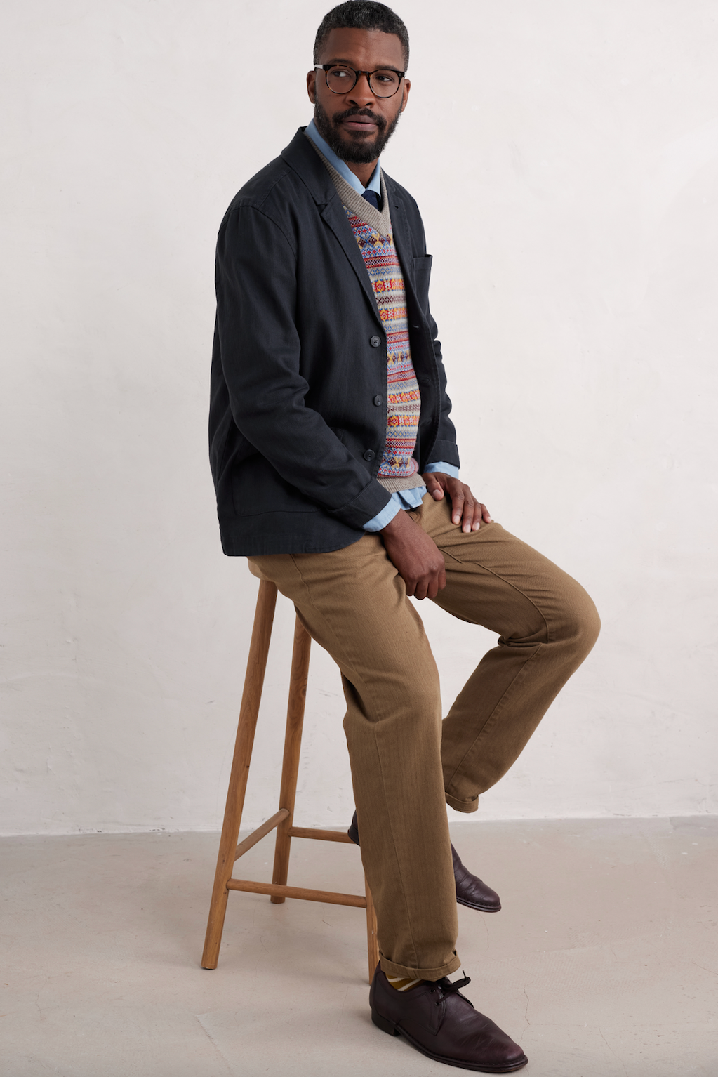Seasalt Men's Tollgate Jacket Inkwell