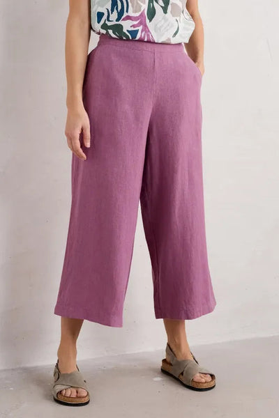 Seasalt Merrivale Culottes - Thistle-Womens-Ohh! By Gum - Shop Sustainable