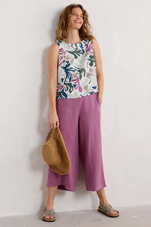Seasalt Merrivale Culottes - Thistle-Womens-Ohh! By Gum - Shop Sustainable
