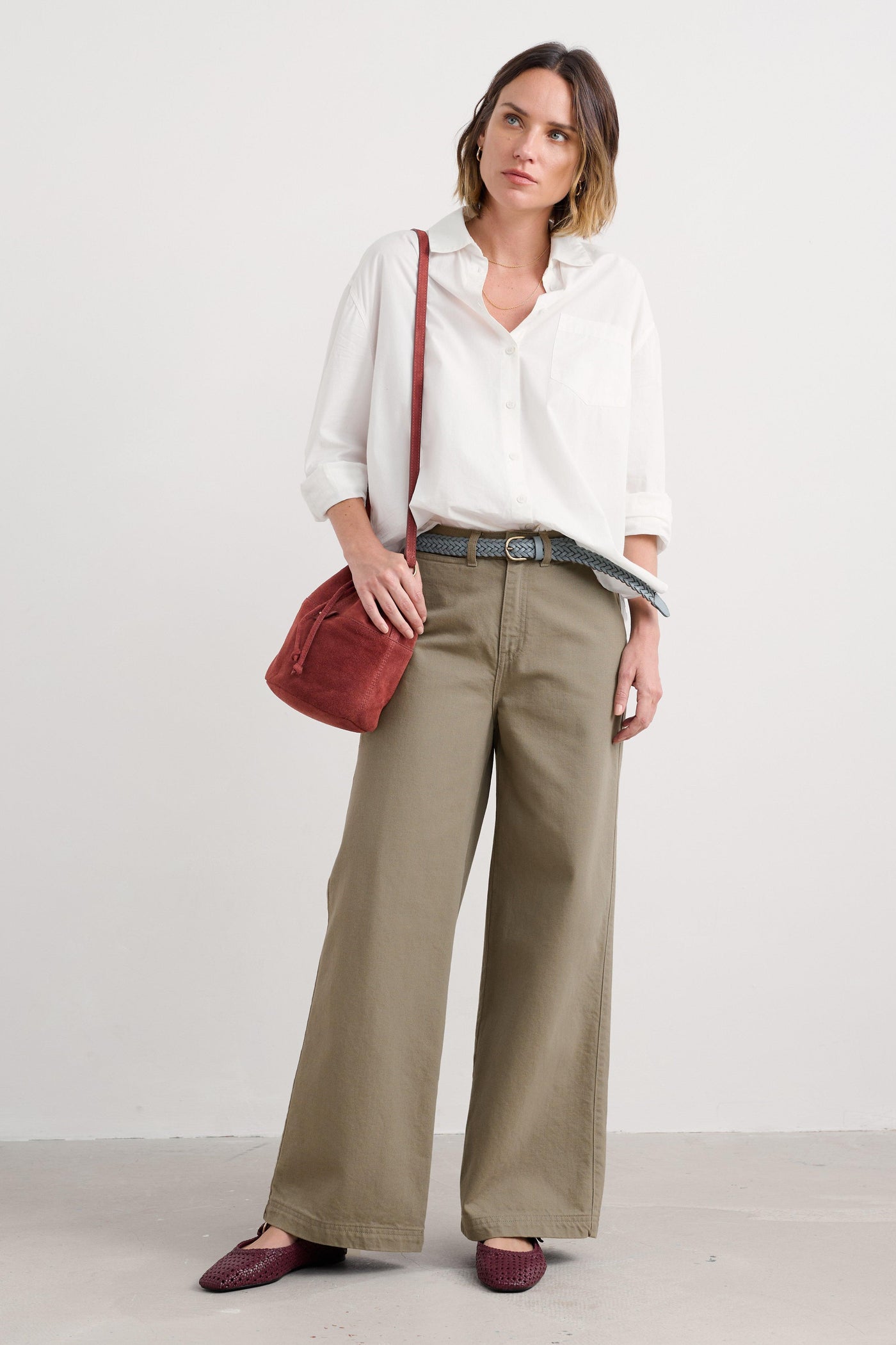 Seasalt Milly Trouser in Silt