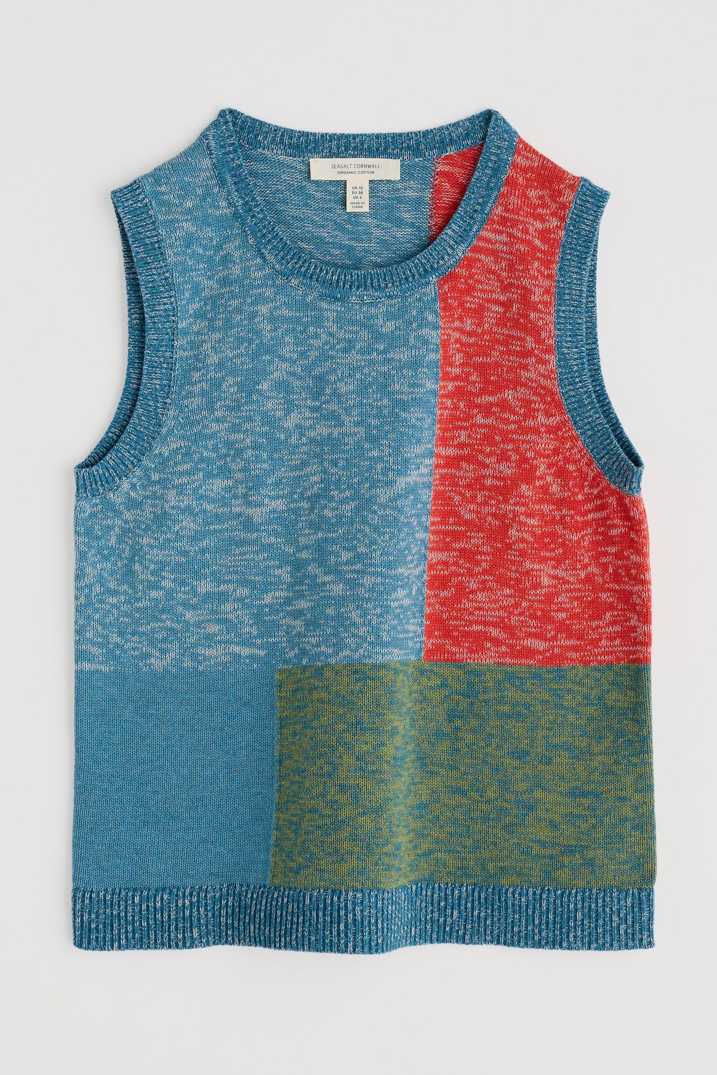Seasalt Morgana Vest in Tangle Wood Lagoon Multi