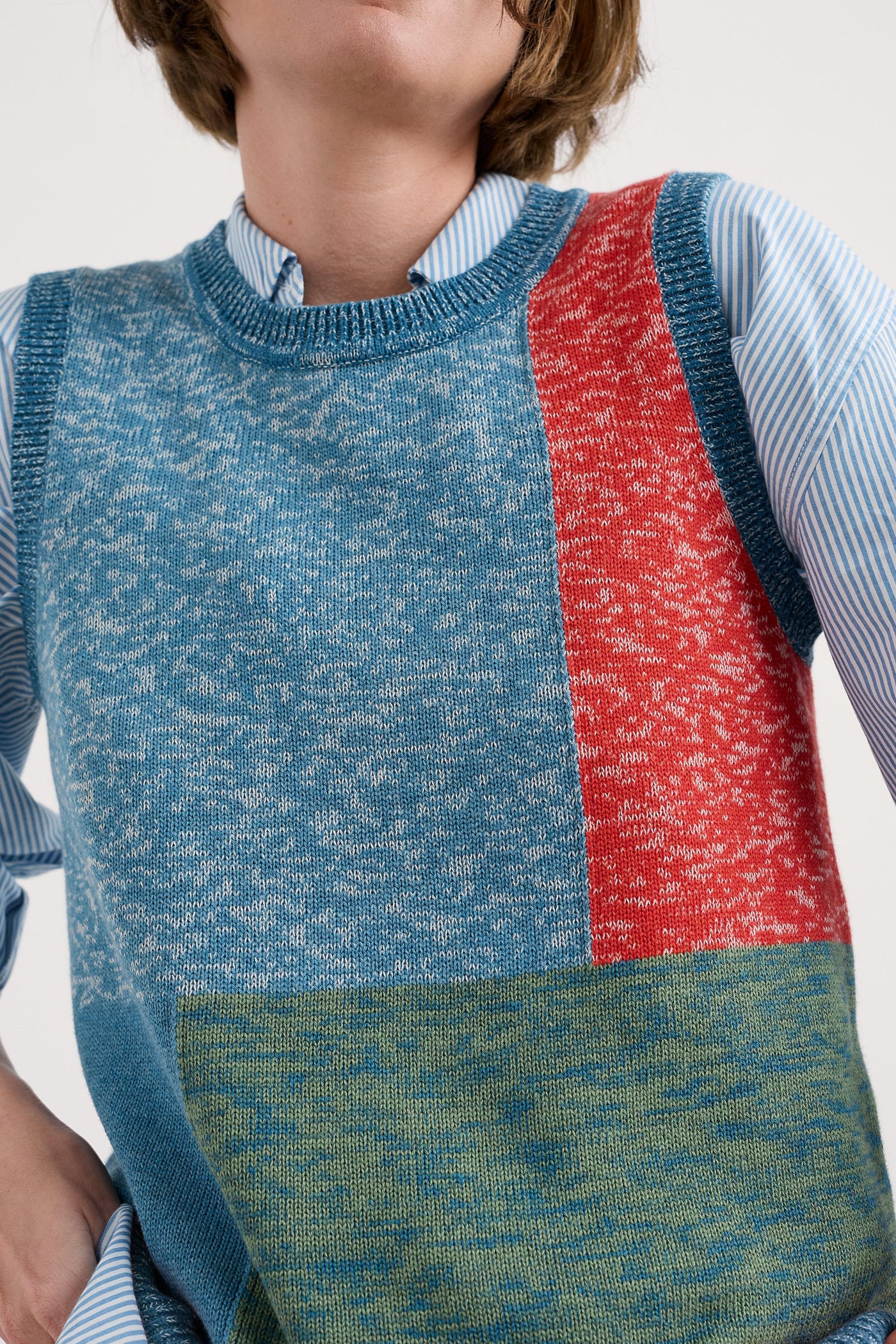 Seasalt Morgana Vest in Tangle Wood Lagoon Multi