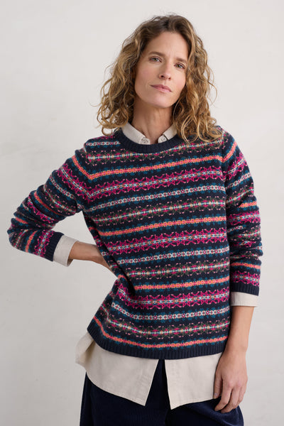 Seasalt Percella Cove Jumper in Palace Cove Maritime Multi-Womens-Ohh! By Gum - Shop Sustainable