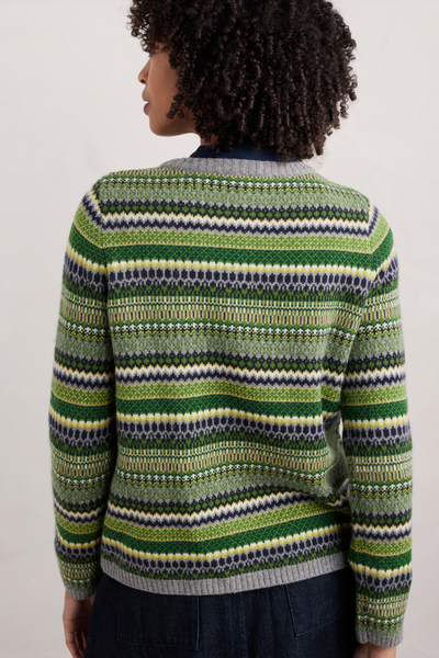 Seasalt Percella Cove Jumper in Weaving Needle Grassland Mix-Womens-Ohh! By Gum - Shop Sustainable