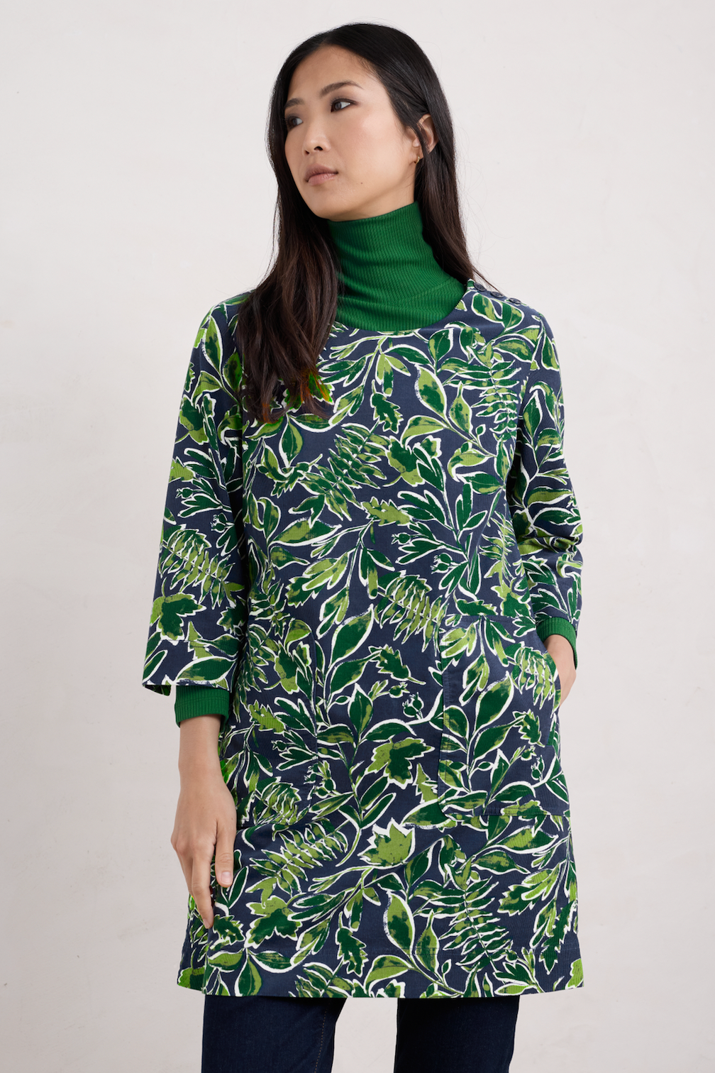 Seasalt Port Gaverne Tunic in Inked Foliage Maritime-Womens-Ohh! By Gum - Shop Sustainable