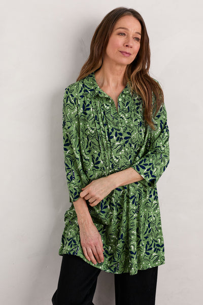 Seasalt Rocky Pass Tunic-Wandering Peas Samphire-Womens-Ohh! By Gum - Shop Sustainable