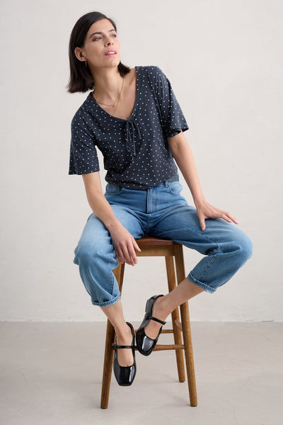 Seasalt Rose Dore Top in Rustic Spot Maritime-Womens-Ohh! By Gum - Shop Sustainable