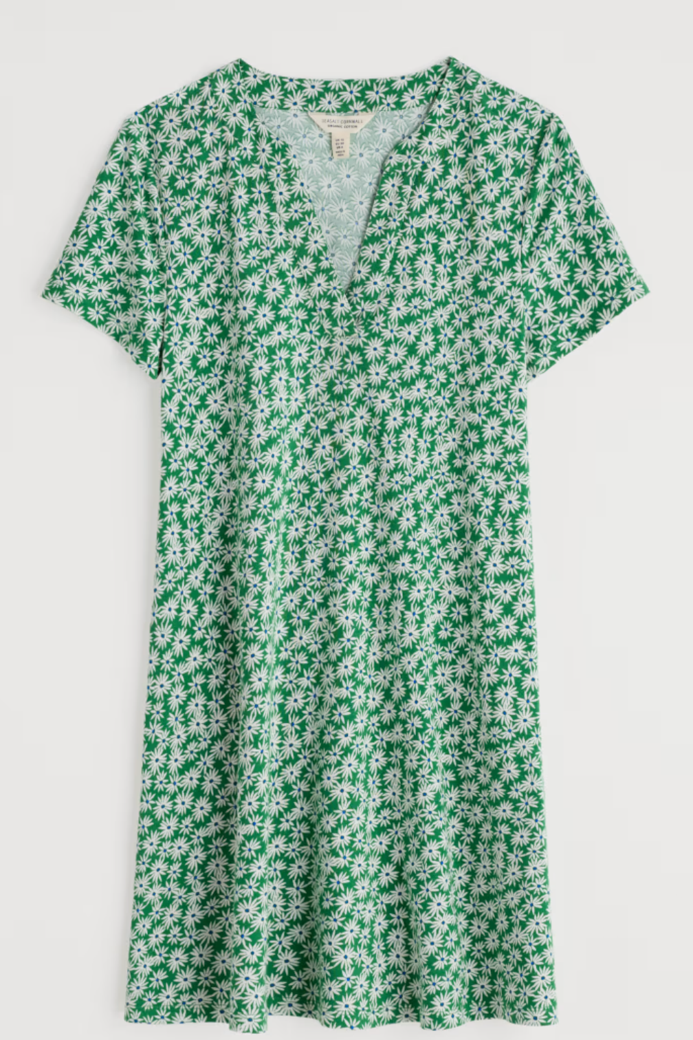 Seasalt S/S Wreathe Tunic in Screenprint Daisy Island