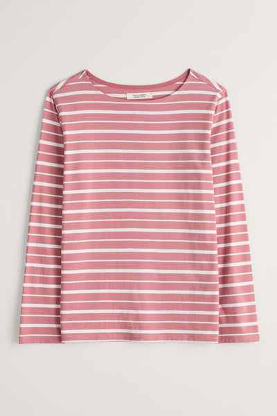 Seasalt Sailor Shirt in Falmouth Shore Pink Grass Chalk-Womens-Ohh! By Gum - Shop Sustainable