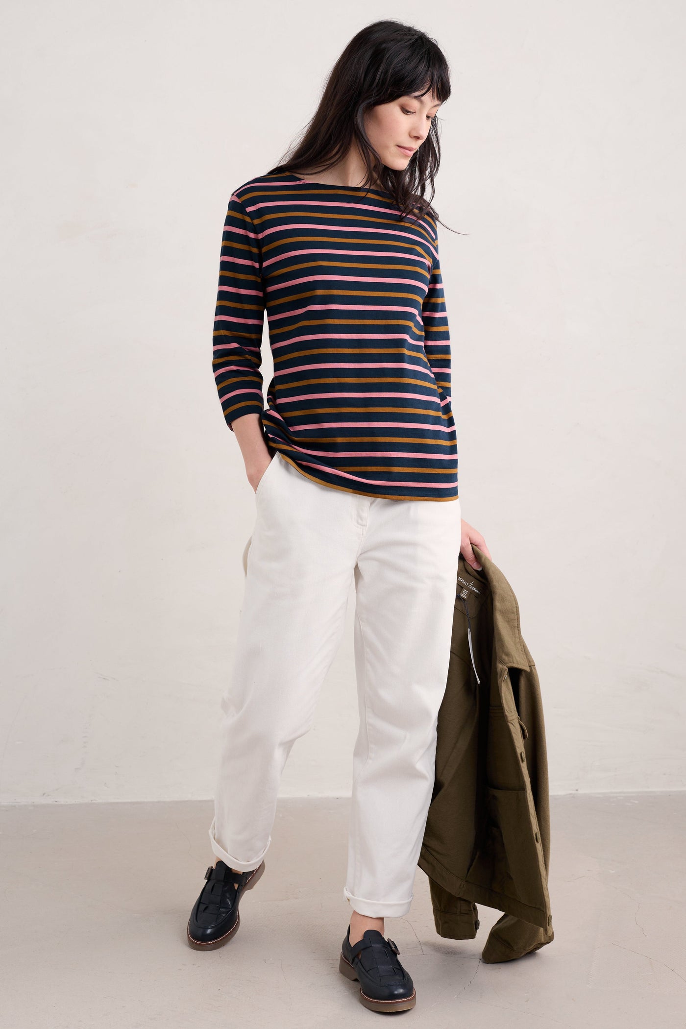 Seasalt Sailor Top in Duet Breton Maritime Grain-Womens-Ohh! By Gum - Shop Sustainable