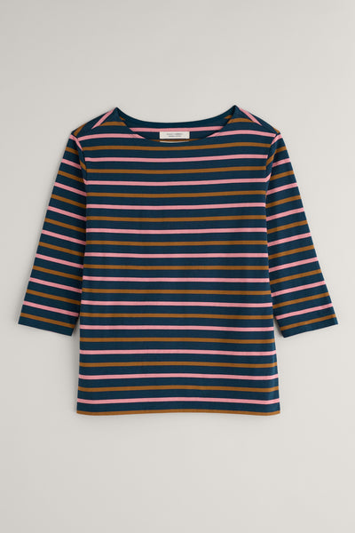 Seasalt Sailor Top in Duet Breton Maritime Grain-Womens-Ohh! By Gum - Shop Sustainable