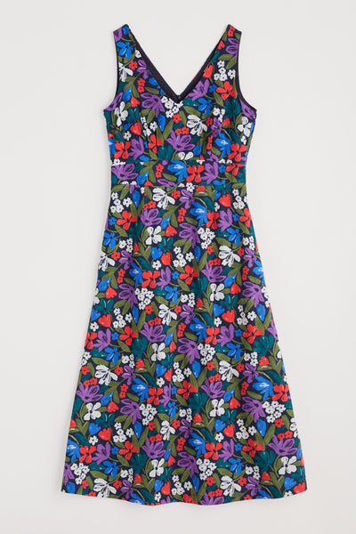 Seasalt Sky Beyond Dress in Crayon Floral Maritime