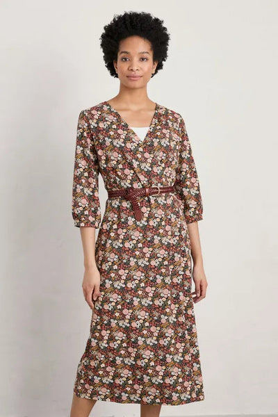Seasalt Sowena Dress - Companion Border Terracotta-Womens-Ohh! By Gum - Shop Sustainable