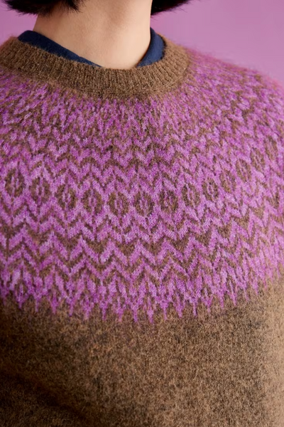 Seasalt Spruce Frost Mohair Jumper in Hellebore Gully Wild Orchid-Womens-Ohh! By Gum - Shop Sustainable