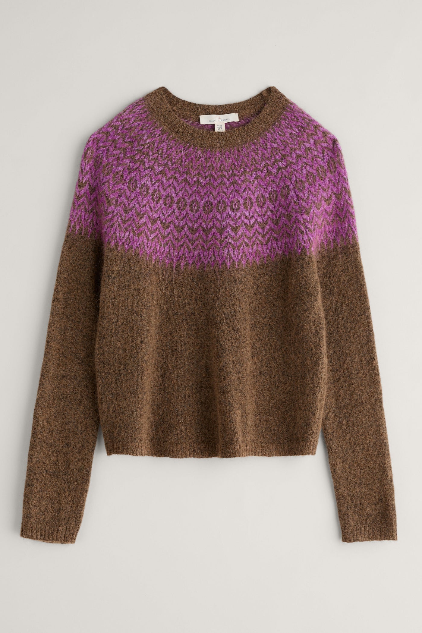 Seasalt Spruce Frost Mohair Jumper in Hellebore Gully Wild Orchid-Womens-Ohh! By Gum - Shop Sustainable