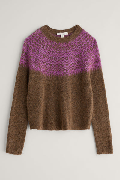 Seasalt Spruce Frost Mohair Jumper in Hellebore Gully Wild Orchid-Womens-Ohh! By Gum - Shop Sustainable