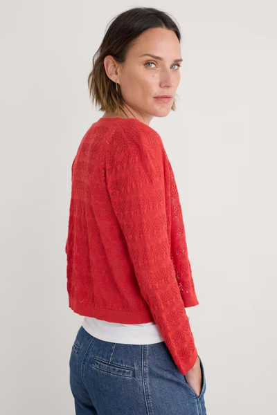 Seasalt Sweet Day Cardigan in Knit Melange Sunstone