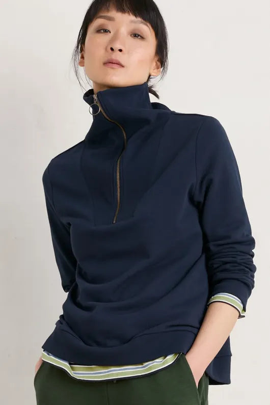Seasalt Tideline Sweatshirt in Maritime-Womens-Ohh! By Gum - Shop Sustainable