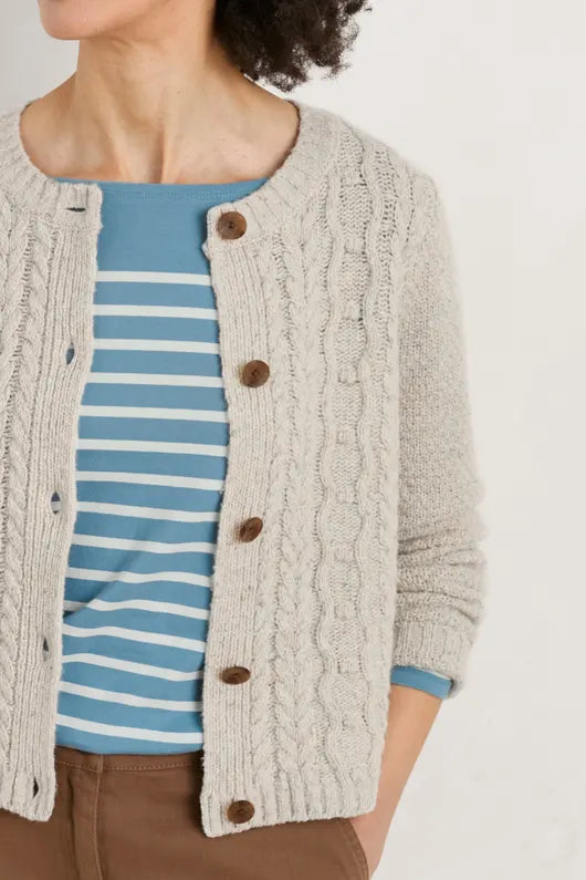 Seasalt Tressa Cardigan in Aran-Womens-Ohh! By Gum - Shop Sustainable