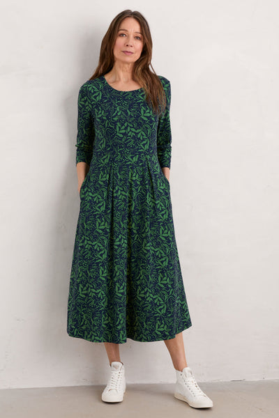 Seasalt Veronica Dress in Wandering Peas Maritime-Womens-Ohh! By Gum - Shop Sustainable