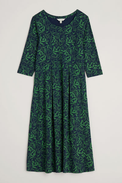 Seasalt Veronica Dress in Wandering Peas Maritime-Womens-Ohh! By Gum - Shop Sustainable