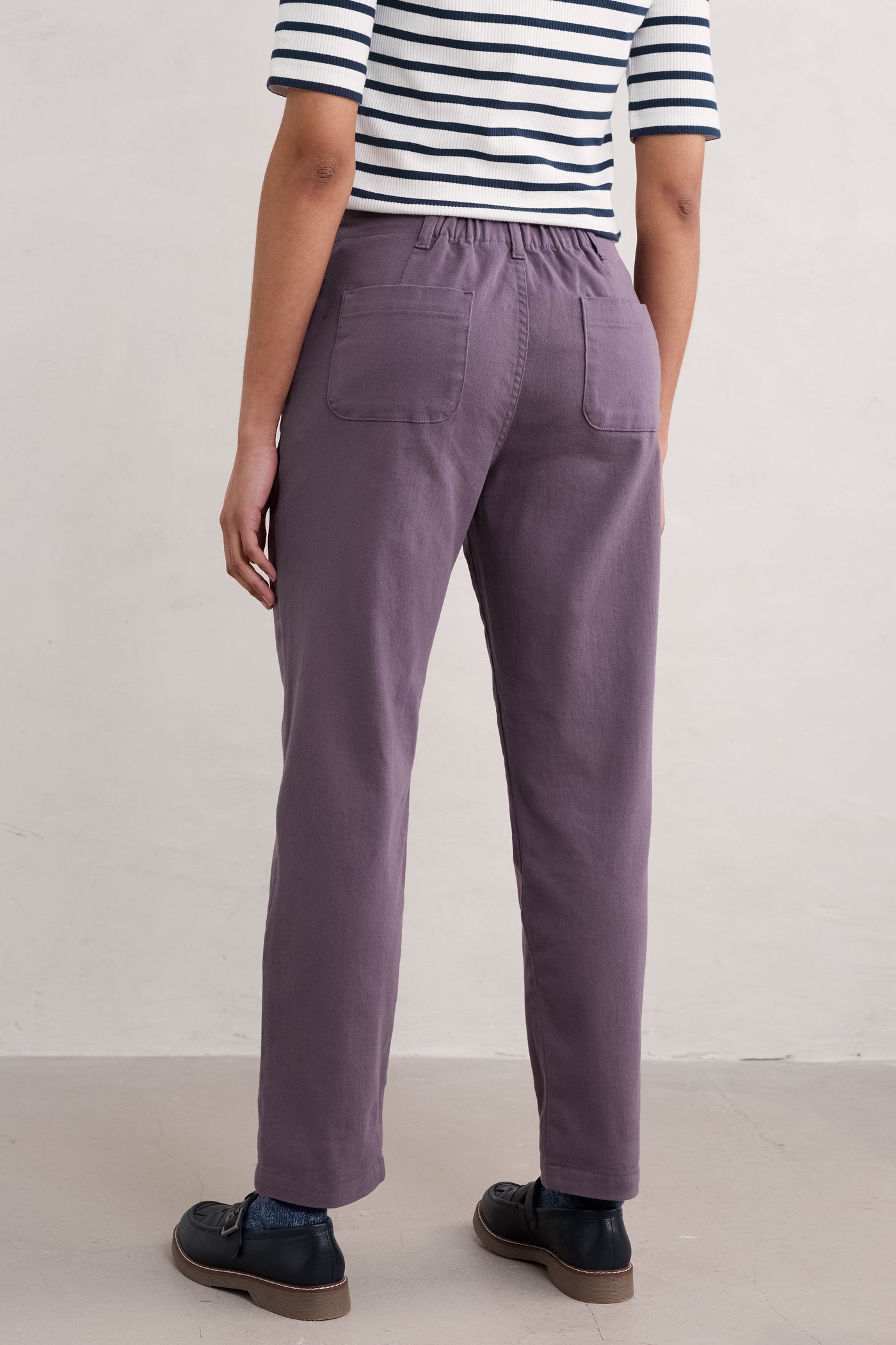 Seasalt Waterdance Trouser in Fig-Womens-Ohh! By Gum - Shop Sustainable