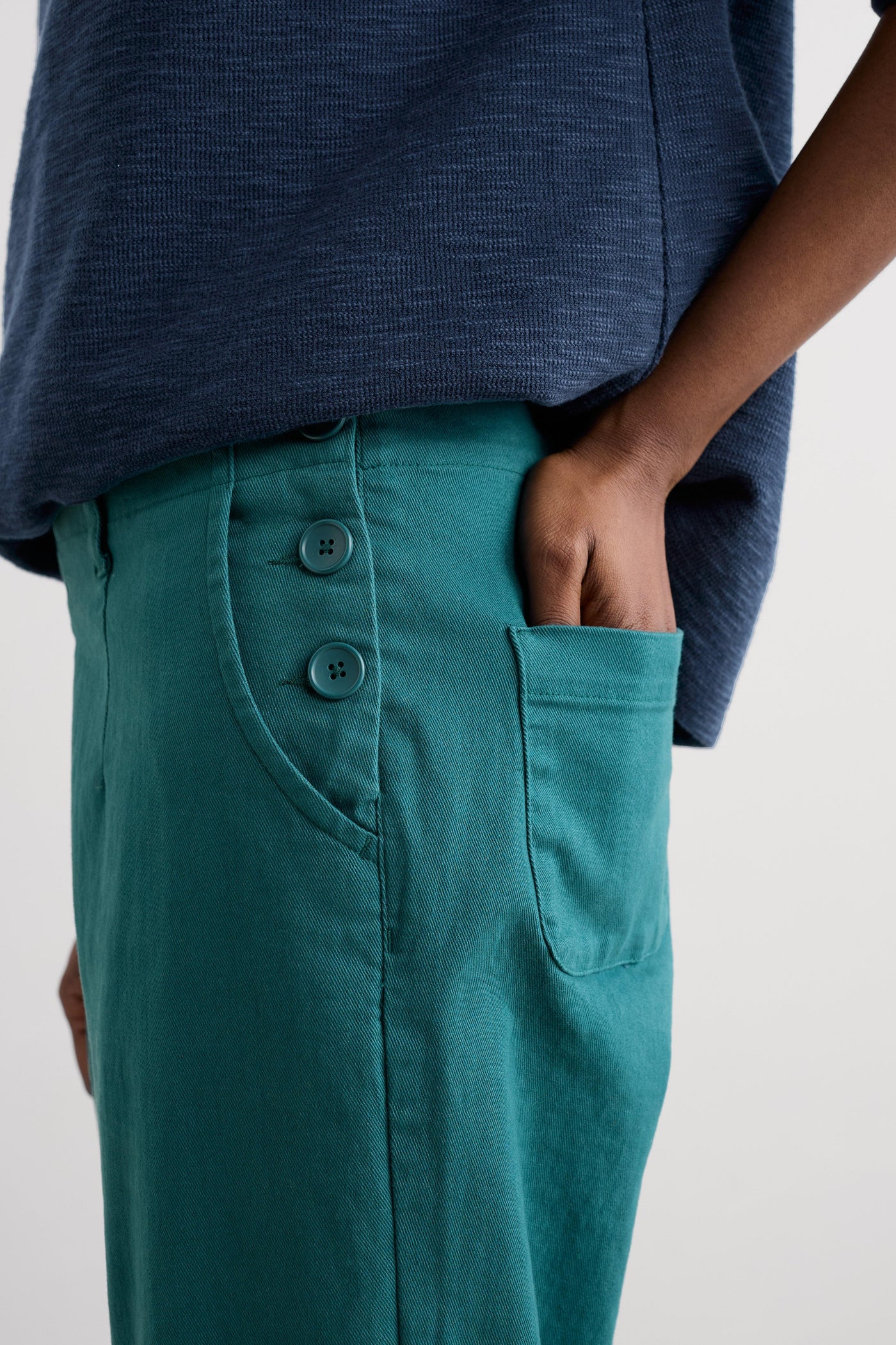 Seasalt Waterdance Trouser in Kingfisher