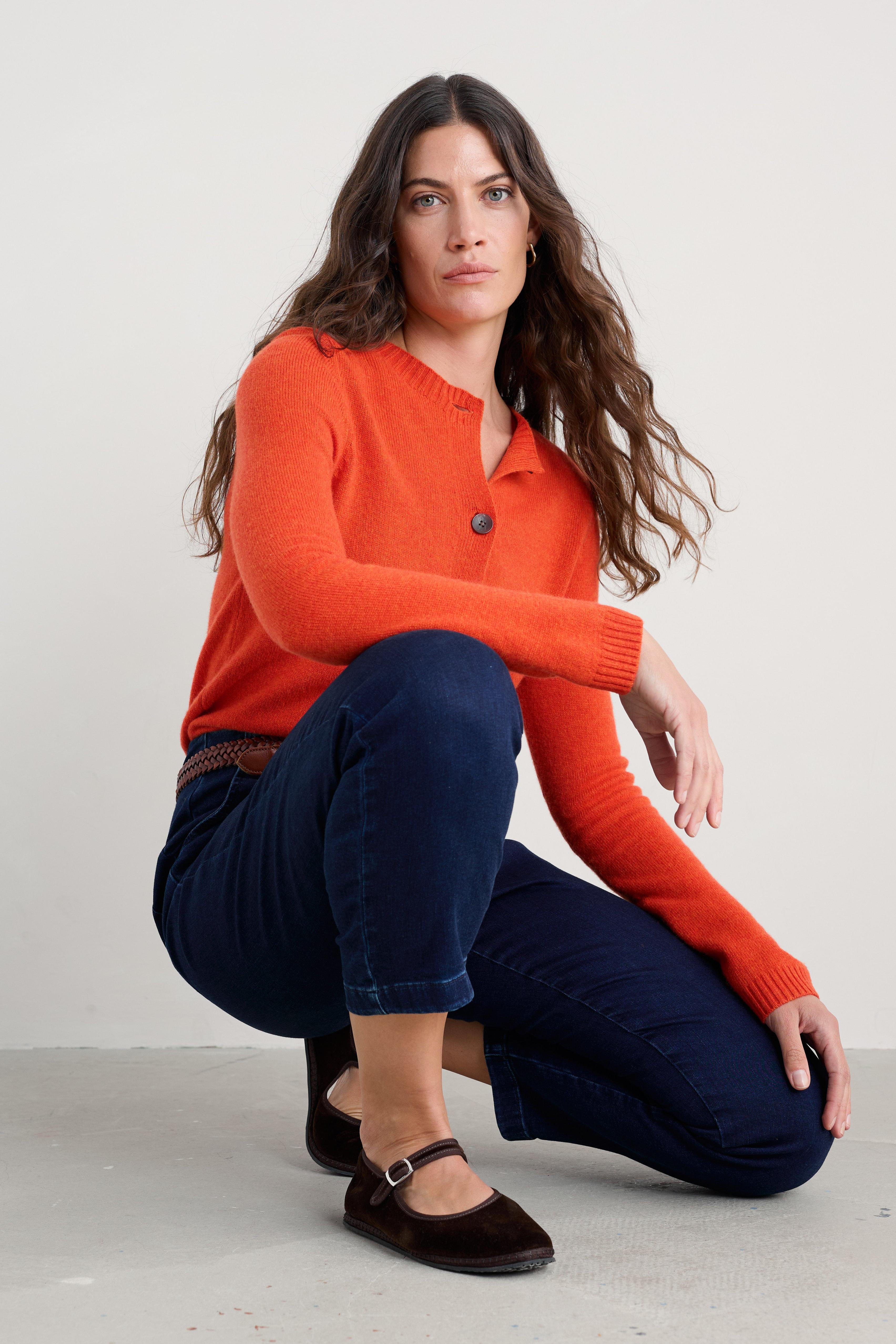 Pantalones con lavado índigo oscuro Waterdance de Seasalt