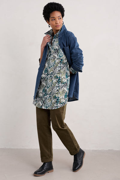 Seasalt Waterworn Shirt in River Kelp Chalk Loch-Womens-Ohh! By Gum - Shop Sustainable