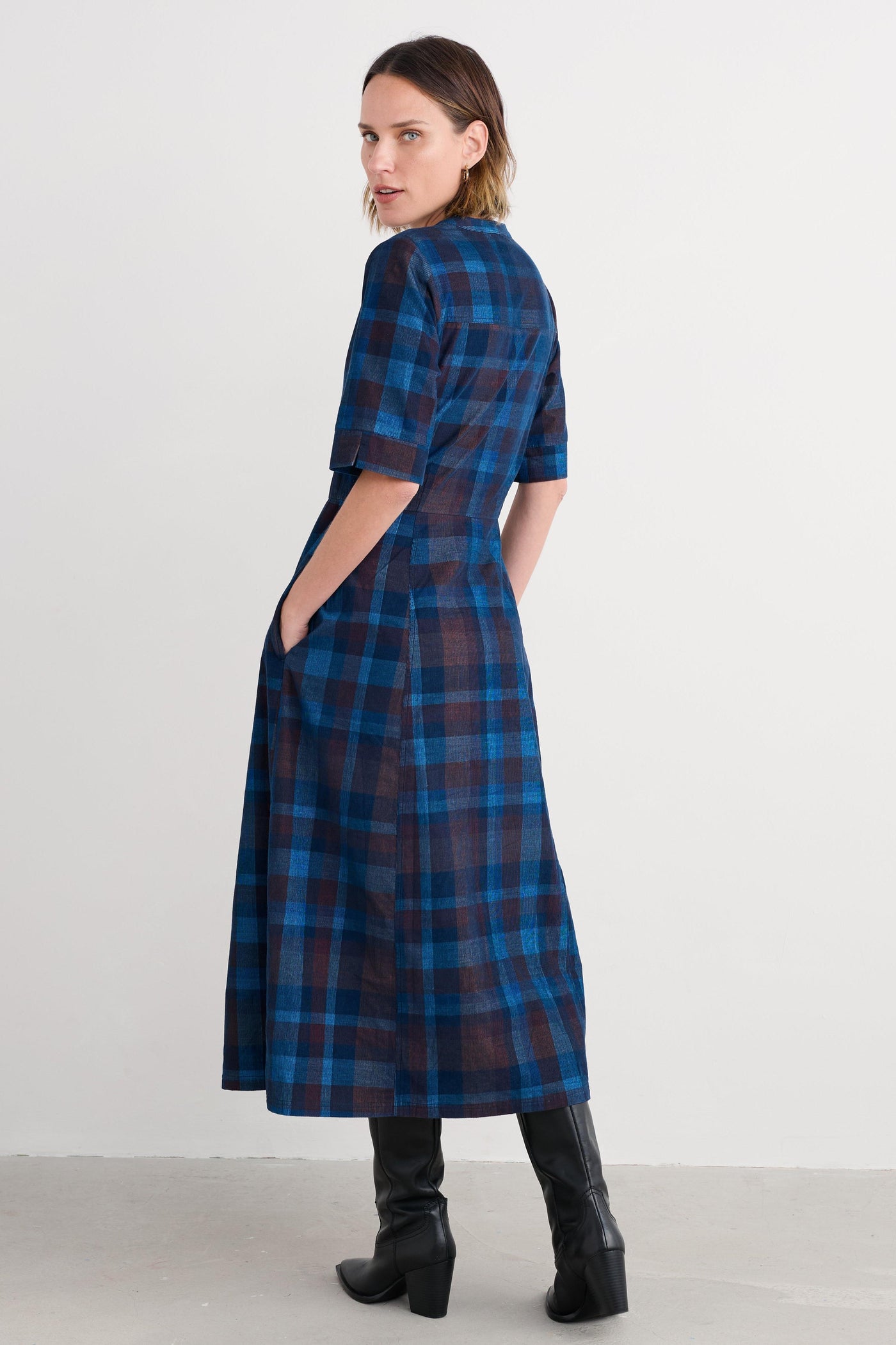 Seasalt Wightwick Dress in Honesty Sea Cave