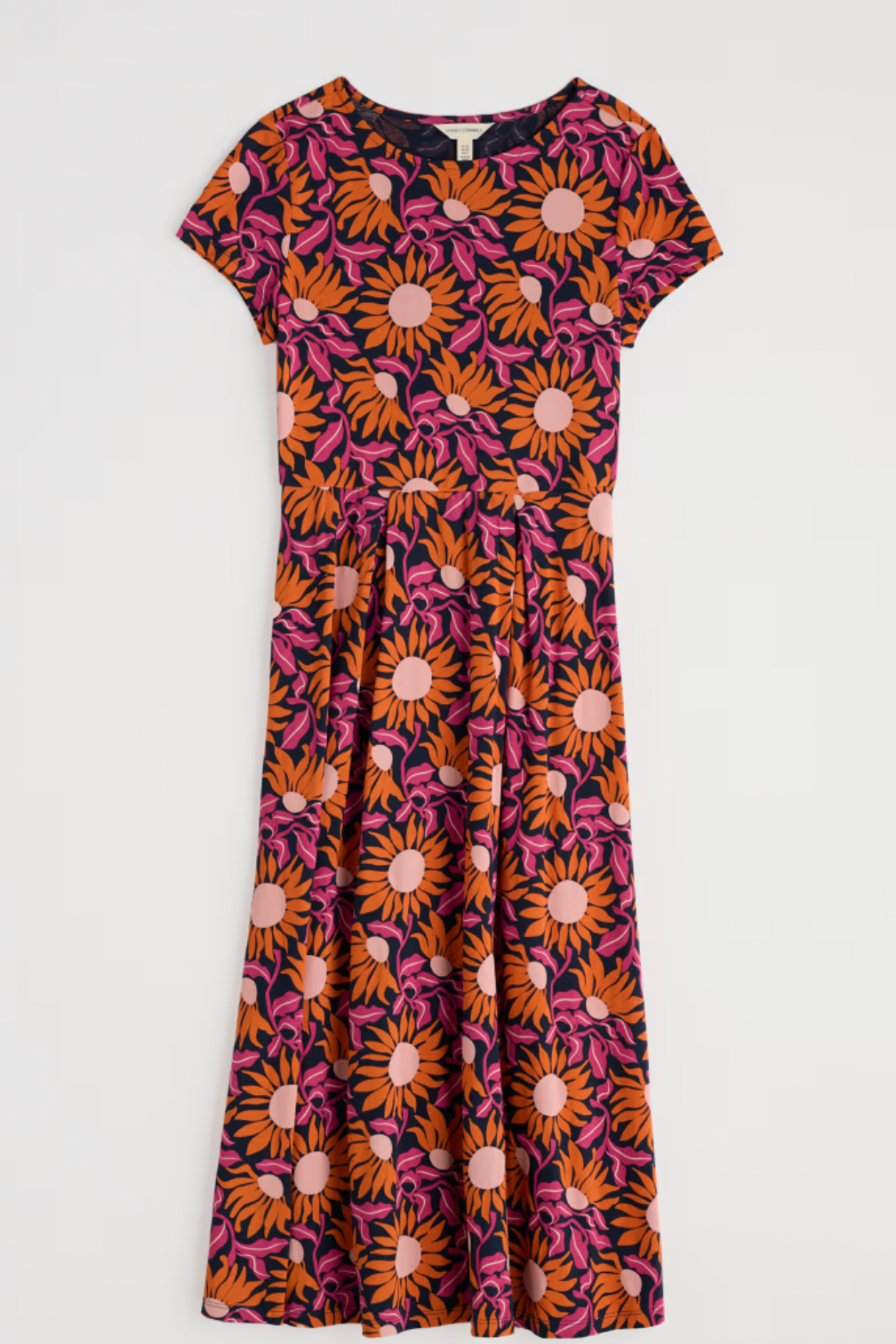 Seasalt Wild Bouquet Dress in Bold Sunflower Maritime
