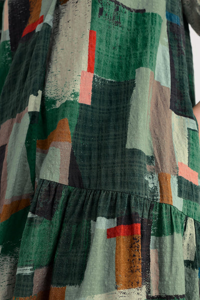 Seasalt Windblown Dress Aerial Field Coppice