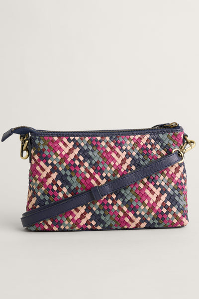 Seasalt Woven Crenvor Cross Body Bag in Herbage Mix-Womens-Ohh! By Gum - Shop Sustainable