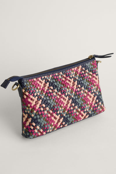 Seasalt Woven Crenvor Cross Body Bag in Herbage Mix-Womens-Ohh! By Gum - Shop Sustainable