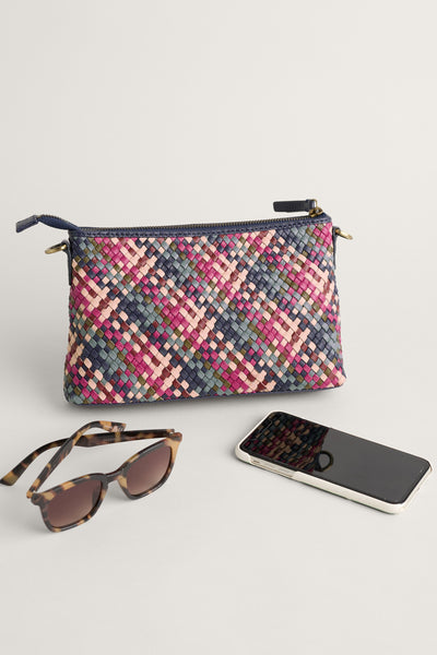 Seasalt Woven Crenvor Cross Body Bag in Herbage Mix-Womens-Ohh! By Gum - Shop Sustainable