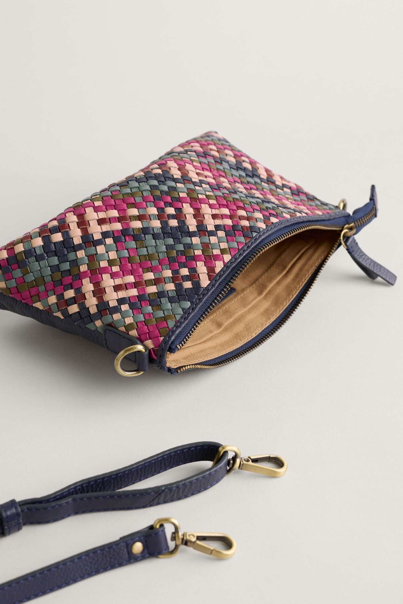 Seasalt Woven Crenvor Cross Body Bag in Herbage Mix-Womens-Ohh! By Gum - Shop Sustainable