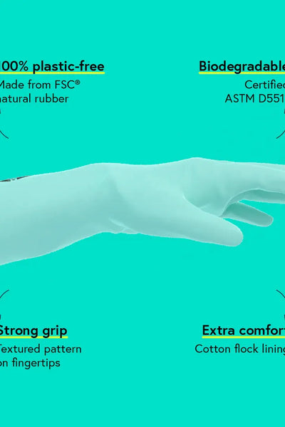 Seep Rubber Gloves Large