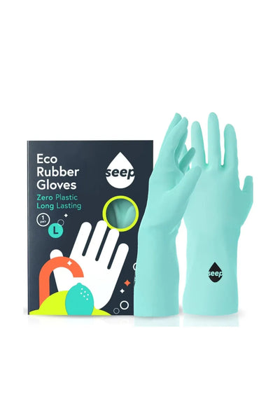 Seep Rubber Gloves Large