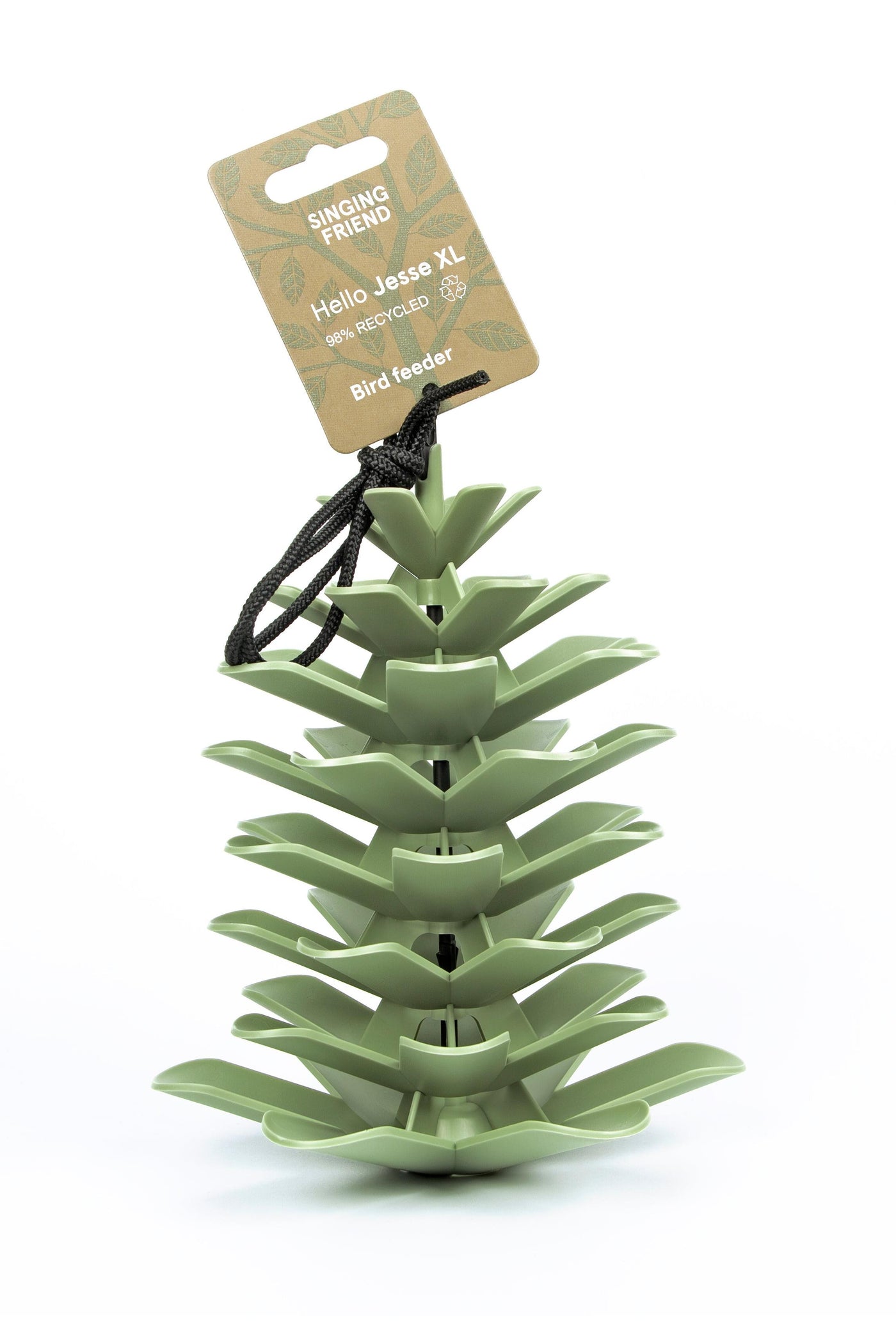 Singing Friend Hello Jesse XL Recycled Plastic Bird Feeder