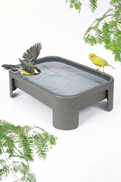 Singing Friend Hello Johan 100% Recycled Bird Bath or Feeder-Homeware-Ohh! By Gum - Shop Sustainable